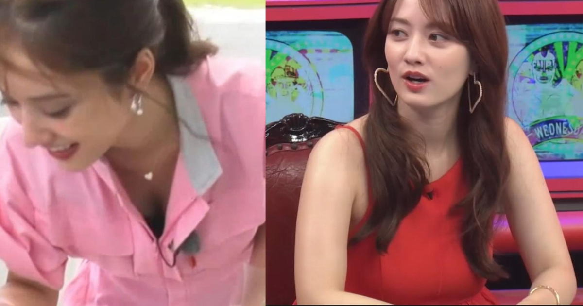 谷まりあちゃんがセクシーで可愛い！美胸ＯＰ谷間チラ胸チラ！お宝動画画像です