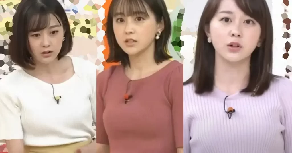 可愛いすぎる若林有子アナ！新人時代からニット横アングルで胸アップが最高です【わかばちゃんまとめ】