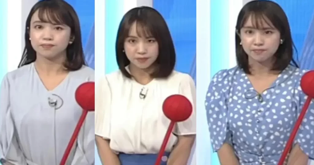 片山美紀様の胸強調が素晴らし過ぎてお天気がぜんぜん入ってこない件