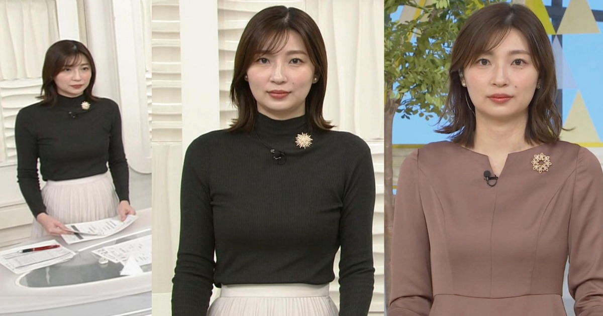 畑下由佳アナが１７１ｃｍの長身でスタイル良すぎで美しすぎる！ピタピタニットも最高です！