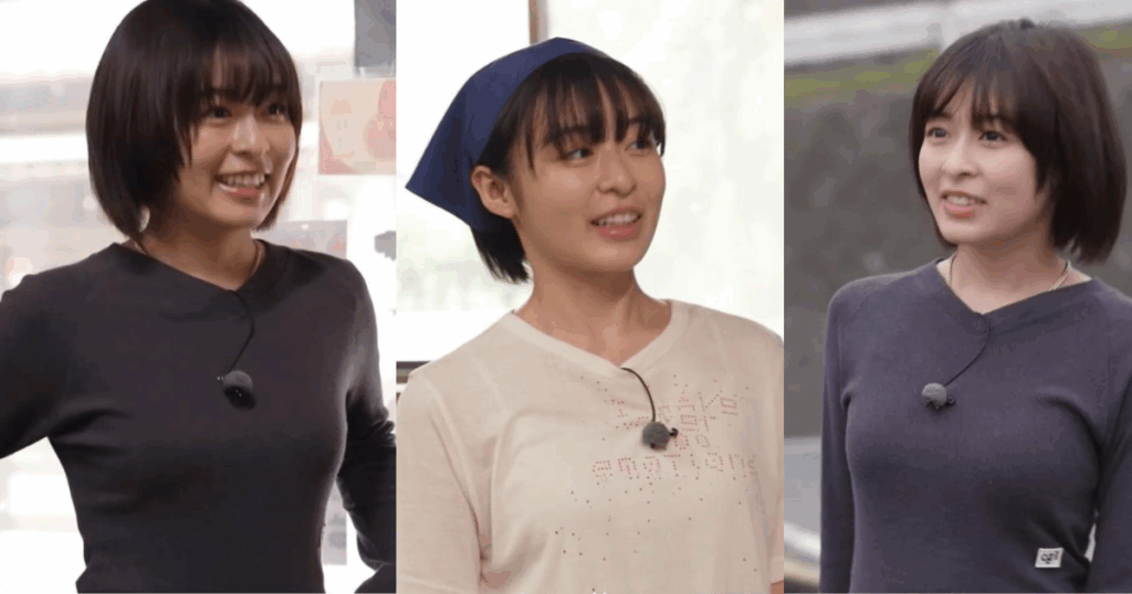 森七菜ちゃんが口リセクシーで可愛すぎる！ニットでめちゃくちゃ可愛いキャミ透け美胸ＯＰも最高です