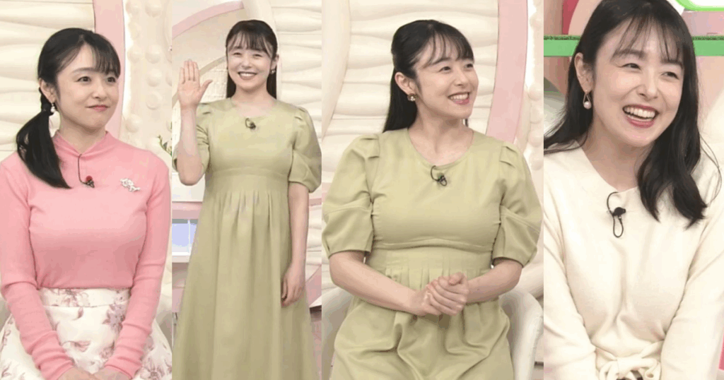 米澤かおりアナが谷間寄せで悩殺！？ノースリーブ美胸ＯＰで可愛すぎる！メロンニットがセクシーすぎます！