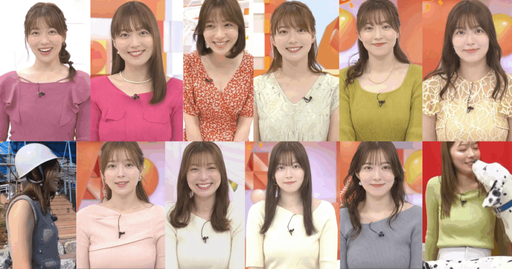 阿部華也子ちゃんが長身で可愛くてセクシーで美尻で垂れバストが最高！素敵な笑顔にニット満開で癒されます！！