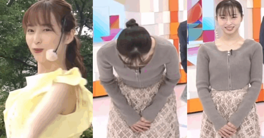 林佑香ちゃんが見せてはいけないお宝ブラ紐見え画像と動画！