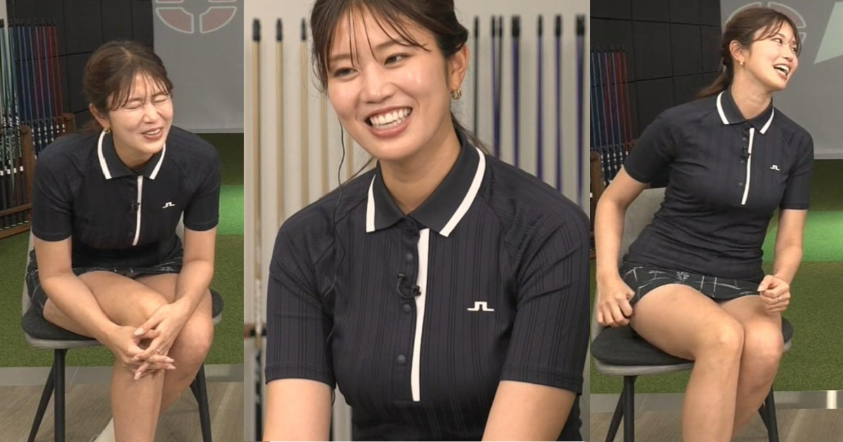 稲村亜美ちゃんのミニスカ生脚むちむちボディが最高！中身が見えそうで見えない生腿が最高です！