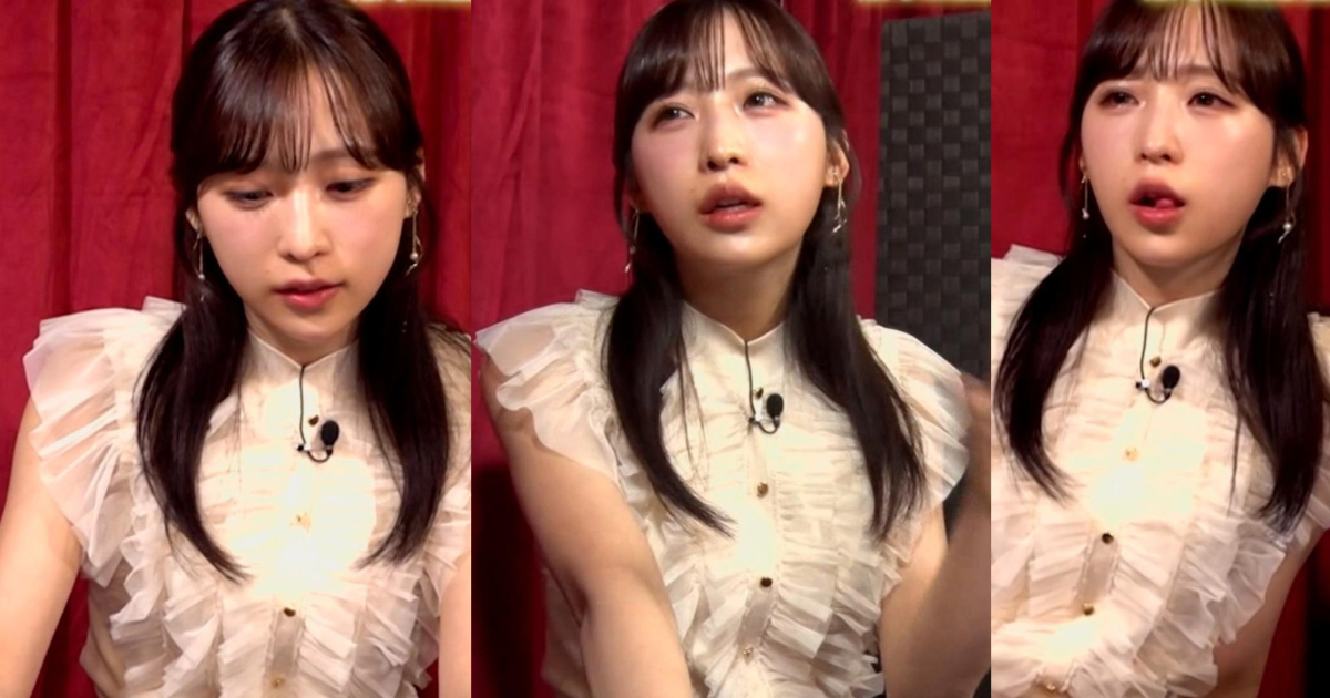 むちむちノースリーブで小栗有以ちゃんが激辛に悶絶して最高に可愛すぎました！