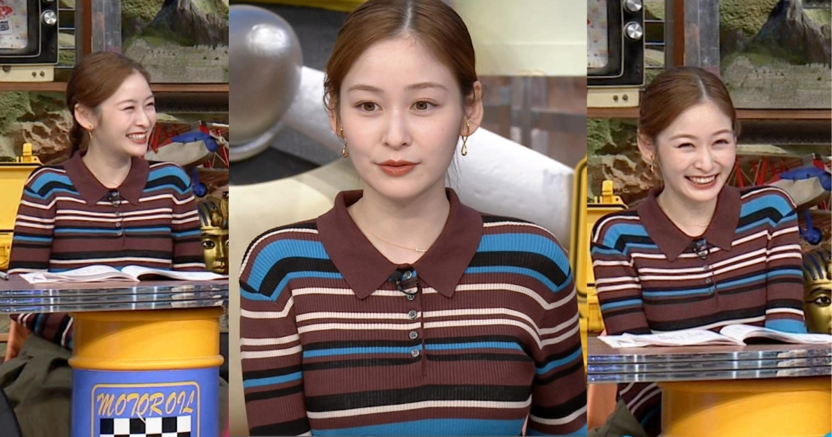 岩田絵里奈アナの笑顔が可愛すぎる！ぴたぴたニットでパンパンで素敵過ぎました！