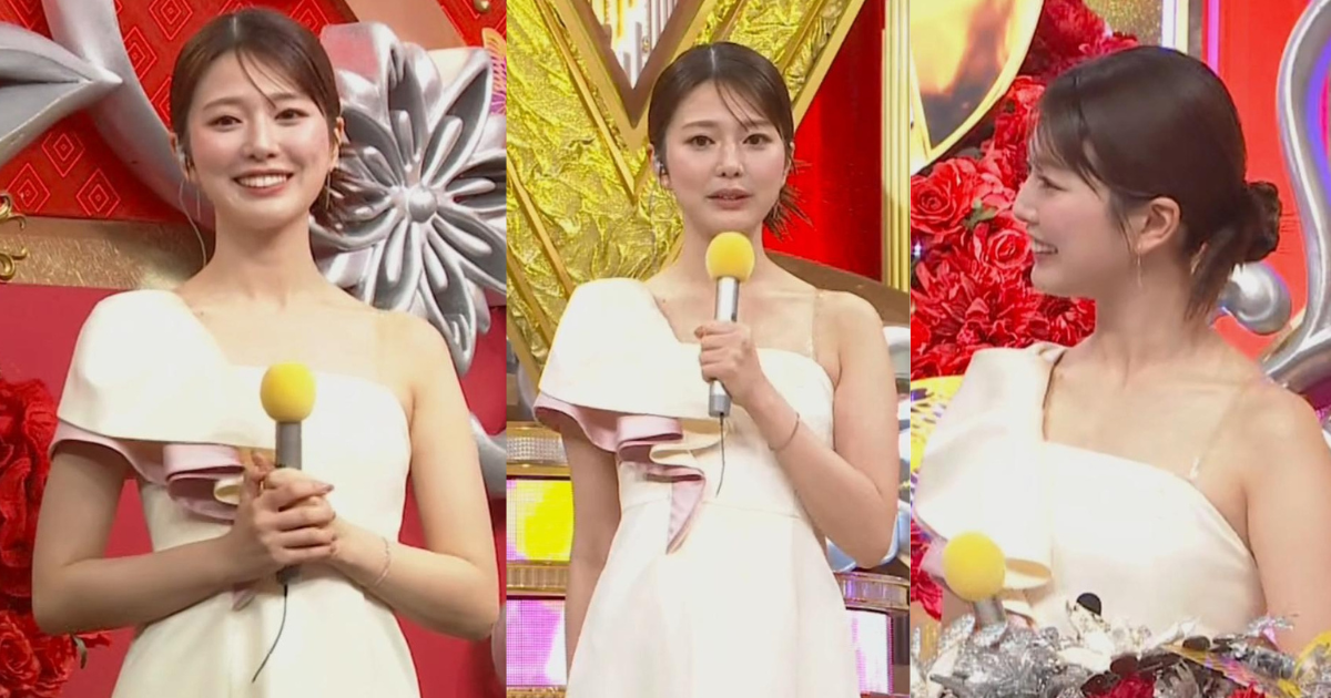 オフショル肩出しがセクシーで可愛すぎる黒田みゆアナ！ぴたぴたニットもくっきりニットも可愛すぎます！