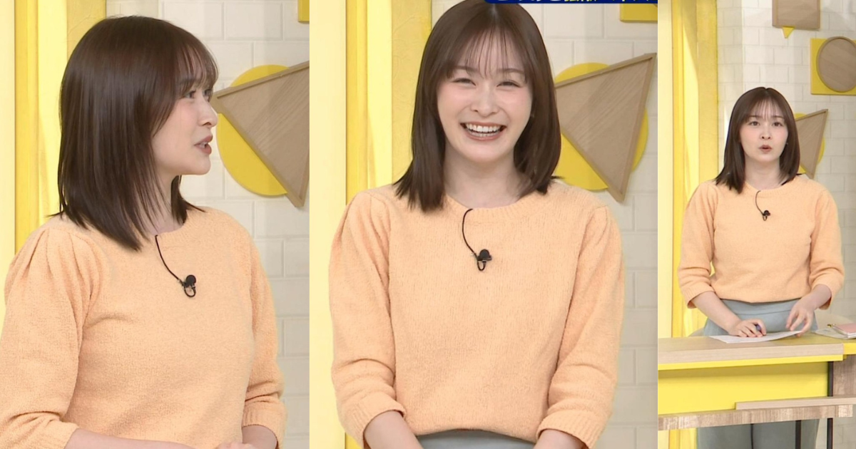 フリー転身！岩田絵里奈アナのタイトなカーディガンが可愛すぎる！タイトなニットで張りのある女神感で素敵過ぎました！