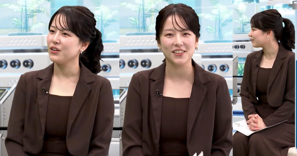 古旗笑佳アナの厚みが素敵な横アングルのステキな立体感が最高すぎます！躍動感あふれる動きの傑作にベリーショートでも可愛いすぎる！