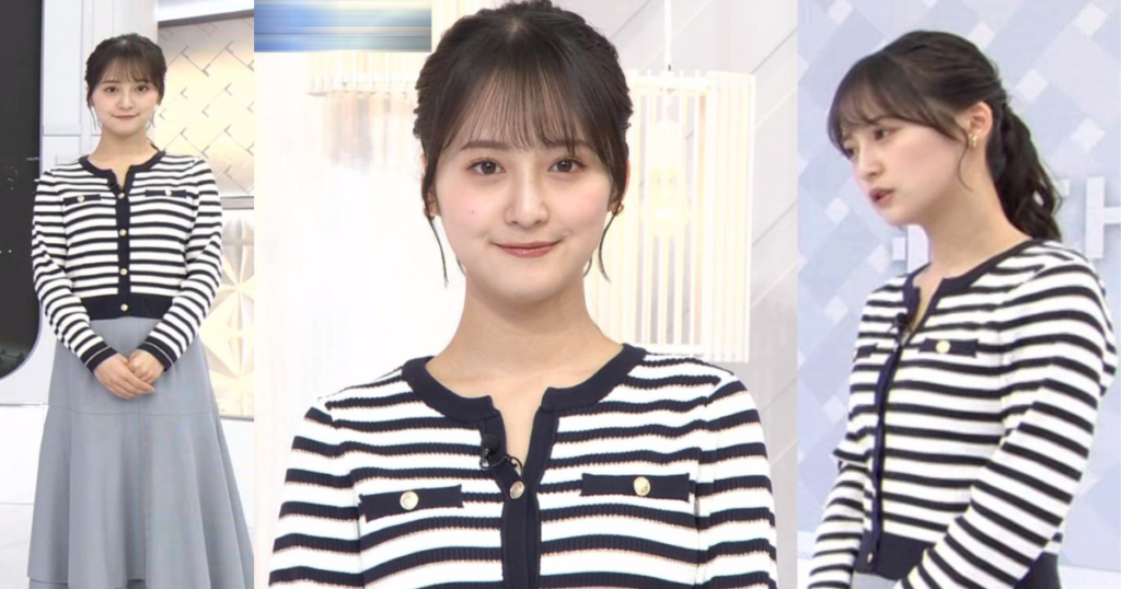 現役女子大生齊藤美雅ちゃんが長身でスタイル抜群で可愛すぎます！タイトで曲線美が美しいニットで強調して素敵過ぎます！