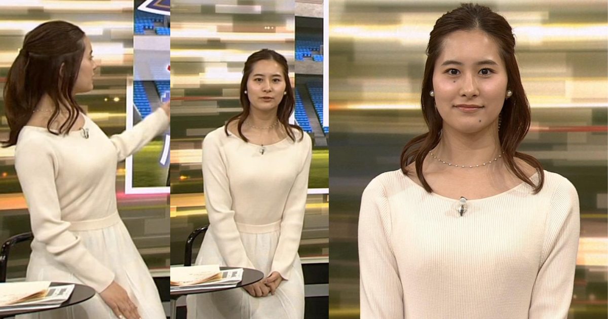 宮本真智アナが鬼スタイルで可愛すぎる！タイトで曲線美が美しいニットでくっきりアピールが素敵過ぎます！