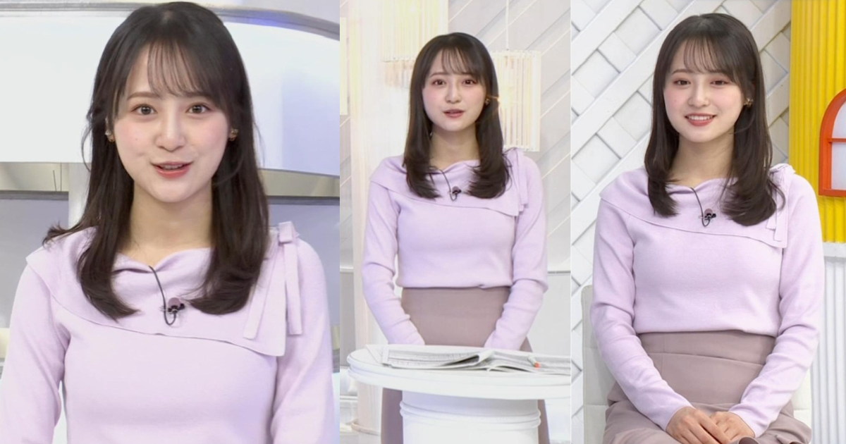 現役女子大生齊藤美雅ちゃんがニットくっきりで可愛すぎる！長身でスタイル抜群で可愛すぎます！