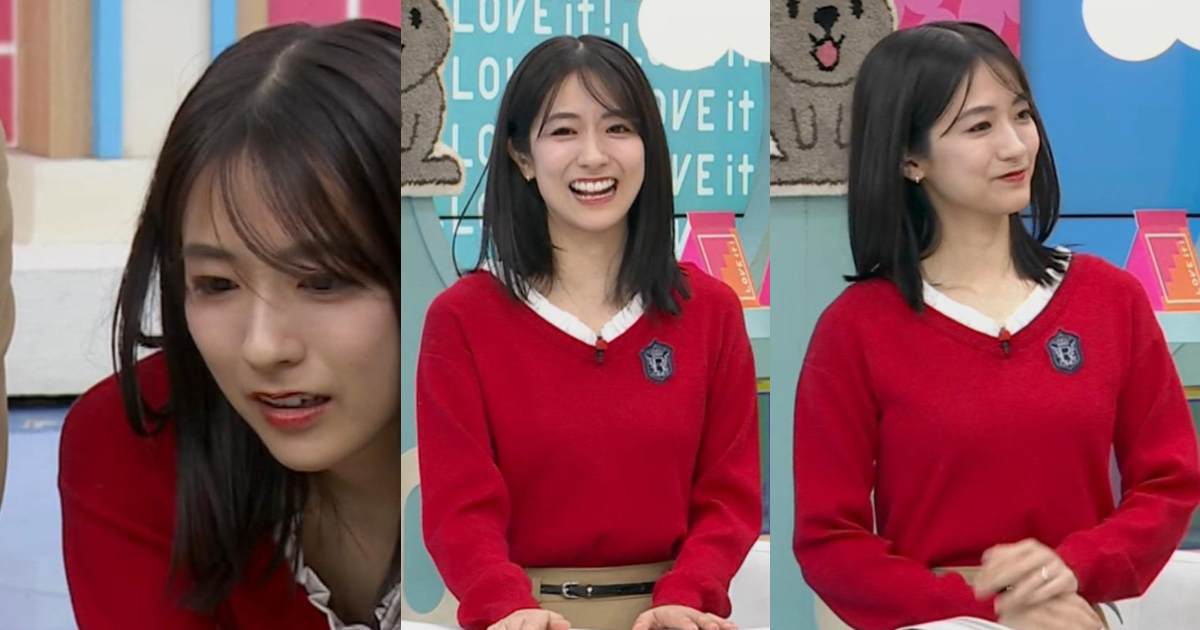 田村真子アナが胸元ユルユル前屈みがフル見えすぎてチラガードを発動させてしまう！２０２５年に結婚されて人妻になってもピタピタニット胸チラブラチラお宝は最高です！