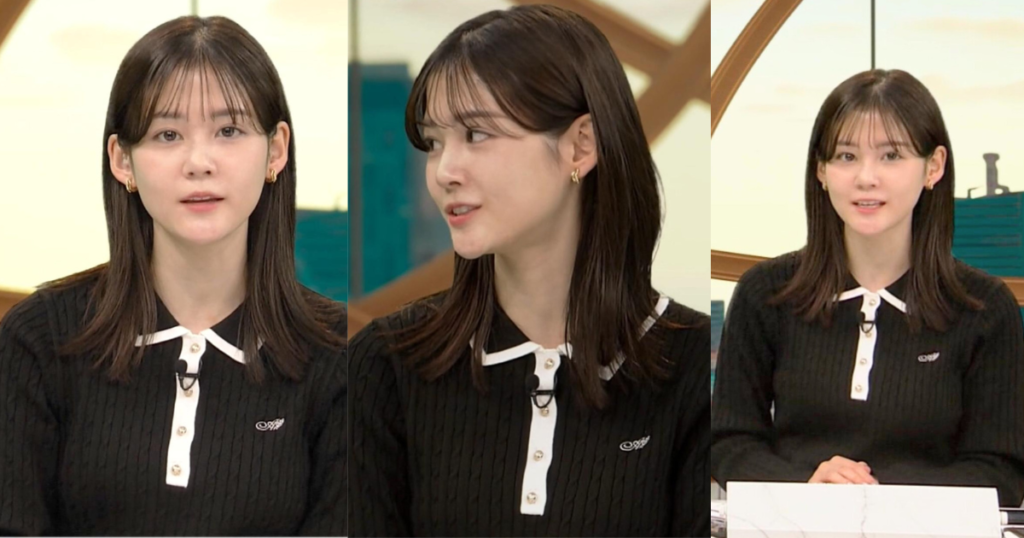 中原みなみアナがくっきりニットで最高に可愛すぎる！アイドル以上に可愛すぎてピタピタニットでスタイル抜群です