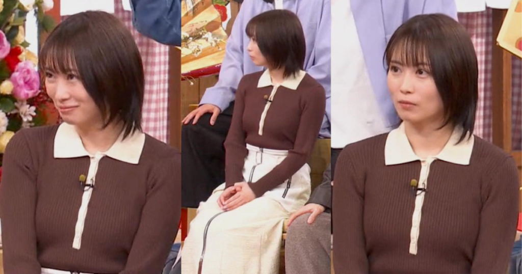 志田未来ちゃんがいつまでも可愛い！ぴたぴたニットでくっきりアピール！