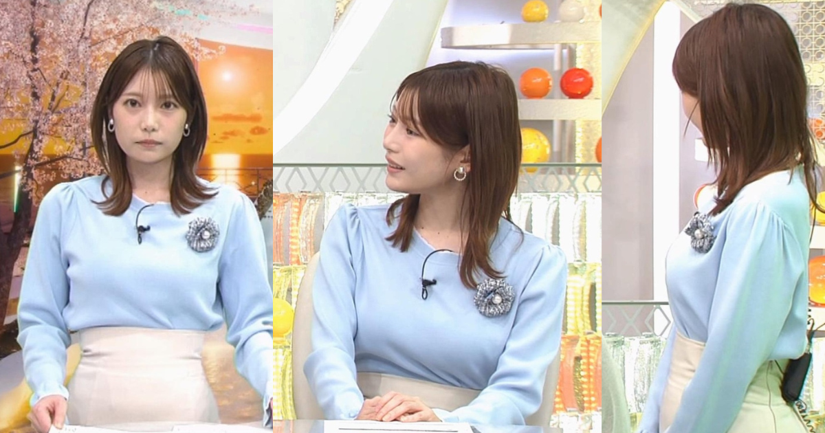 竹俣紅アナのタイトなニットカーディガンが素敵過ぎる！！可愛すぎるのにスタイル抜群で最高です！