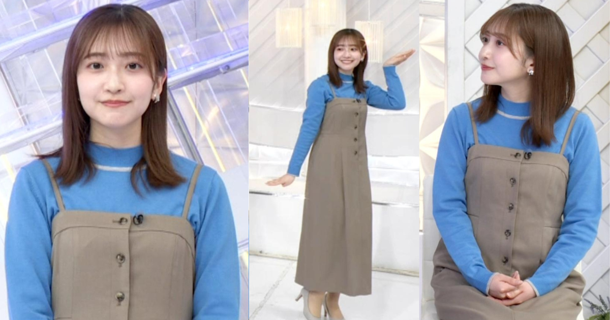 南後杏子アナが可愛すぎて人気急上昇中！くっきりニットで口リ可愛くて最高です！