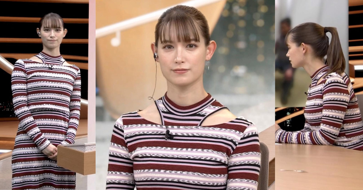 トラウデン直美ちゃんがニットでくっきり！170cm長身鬼スタイルで魅惑の曲線美も可愛すぎます！