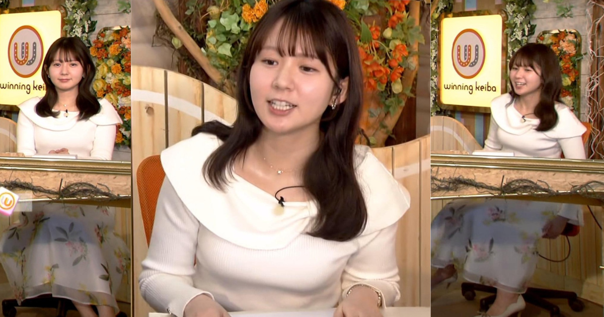 冨田有紀アナのむちむち感と抜群のスタイルが可愛すぎる！がっつり谷間にノースリーブで坂道ダッシュ！