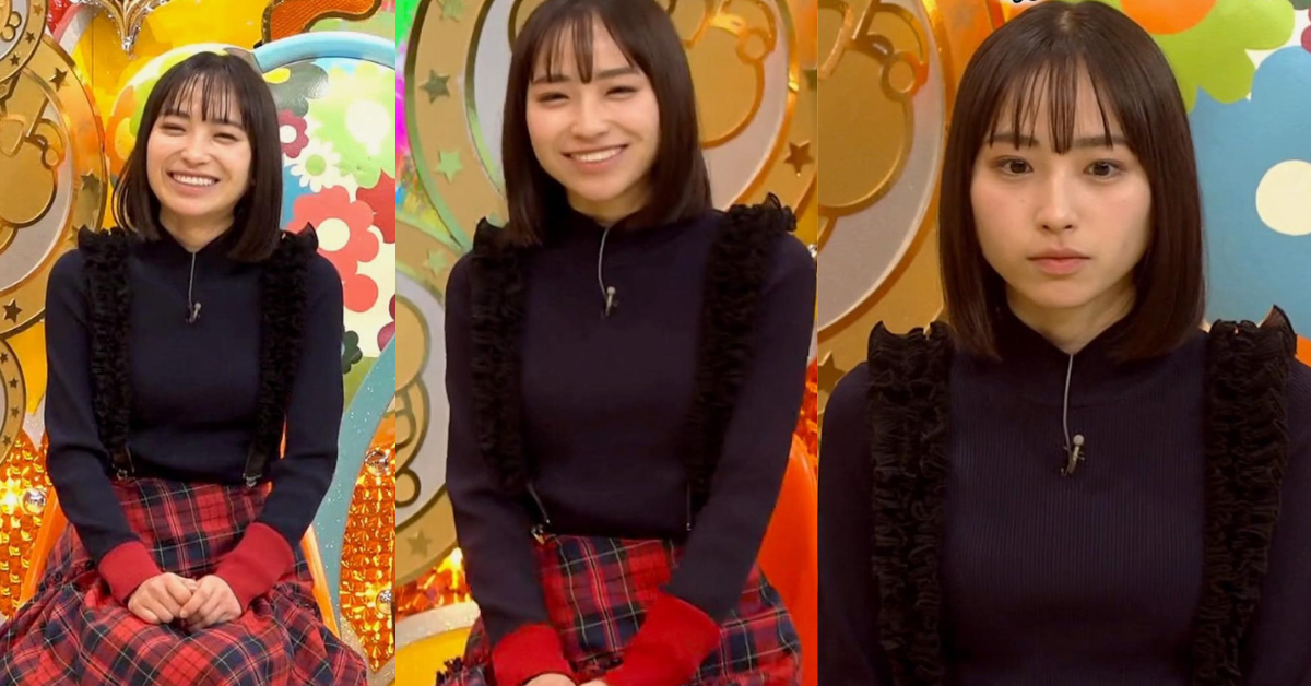 現役女子大生の田牧そらちゃんがタイトで曲線美が美しいニットで曲線美くっきり可愛すぎました