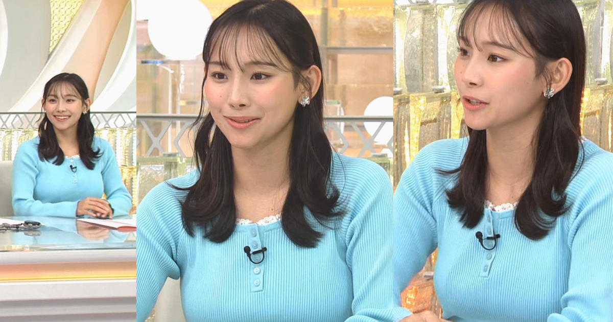 石渡花菜アナが奇跡のスタイルで可愛すぎる！曲線美くっきりフィット感がステキ！女子大生時代のお宝画像！